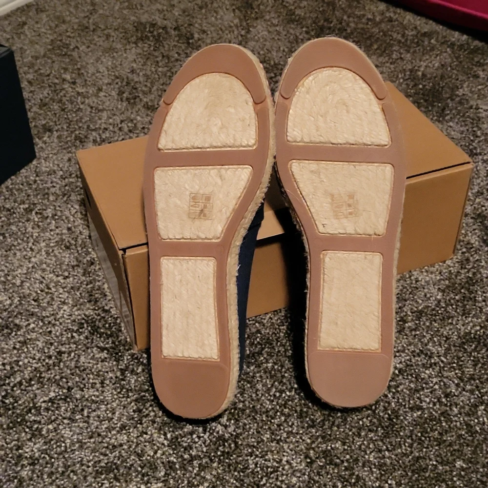 New In Box J. Crew Colorblock Cap Toe Slip On Espadrilles - Picture 4 of 5